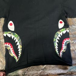 Bape Shark Tooth T Shirt