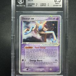 BGS 8.5 Deoxys EX (Normal) Holo Rare 97/107 EX Deoxys Pokemon TCG for Sale  in Costa Mesa, CA - OfferUp