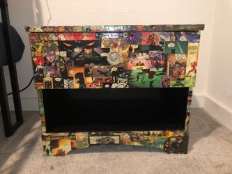 Nightstand comic book.