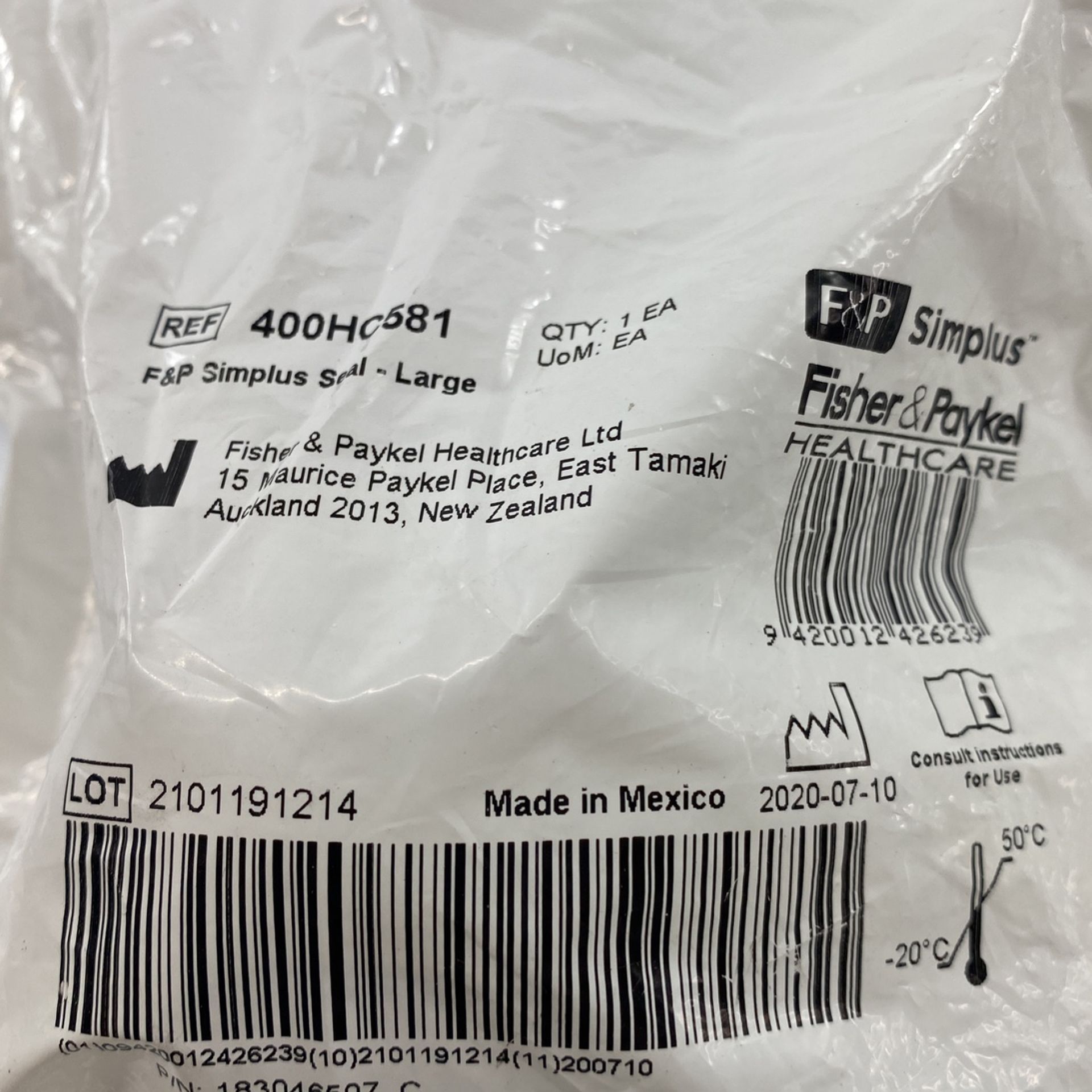 F&P Simplus seal-Large