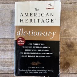 American Heritage Paperback Dictionary