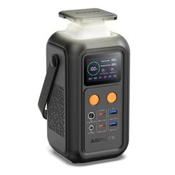60000mAh 192Wh 200W Powerbank Portable Power Station LiFePO4 Battery 140W USB-CPD