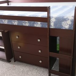 Toddler Bed With Storage With Mattress 