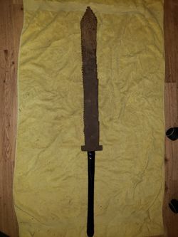 Huge Homemade Sword