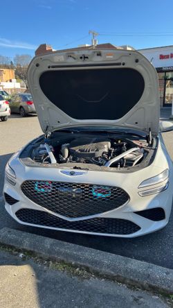2022+ G70 Air-Intakes and LED Scoops.