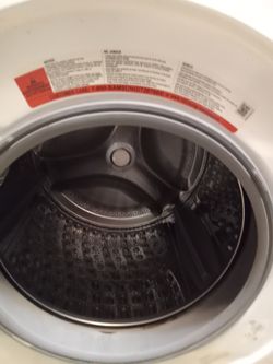 crowsley refrigerator and stove black and samsung front loader washer and dryer