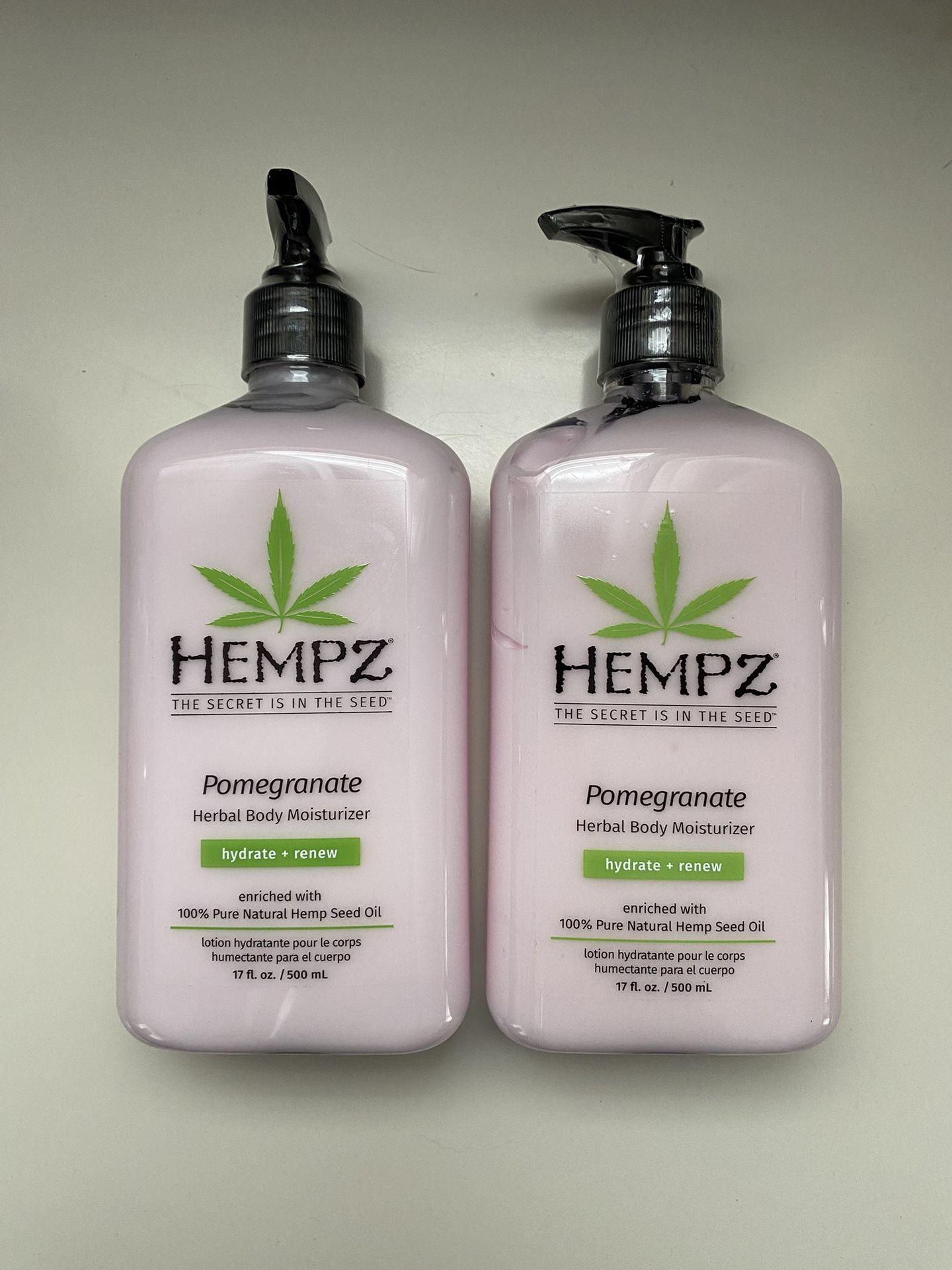 Hempz Lotion-pomegranate scent