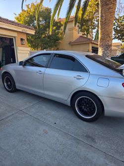 Silver Toyota Camry Sedan