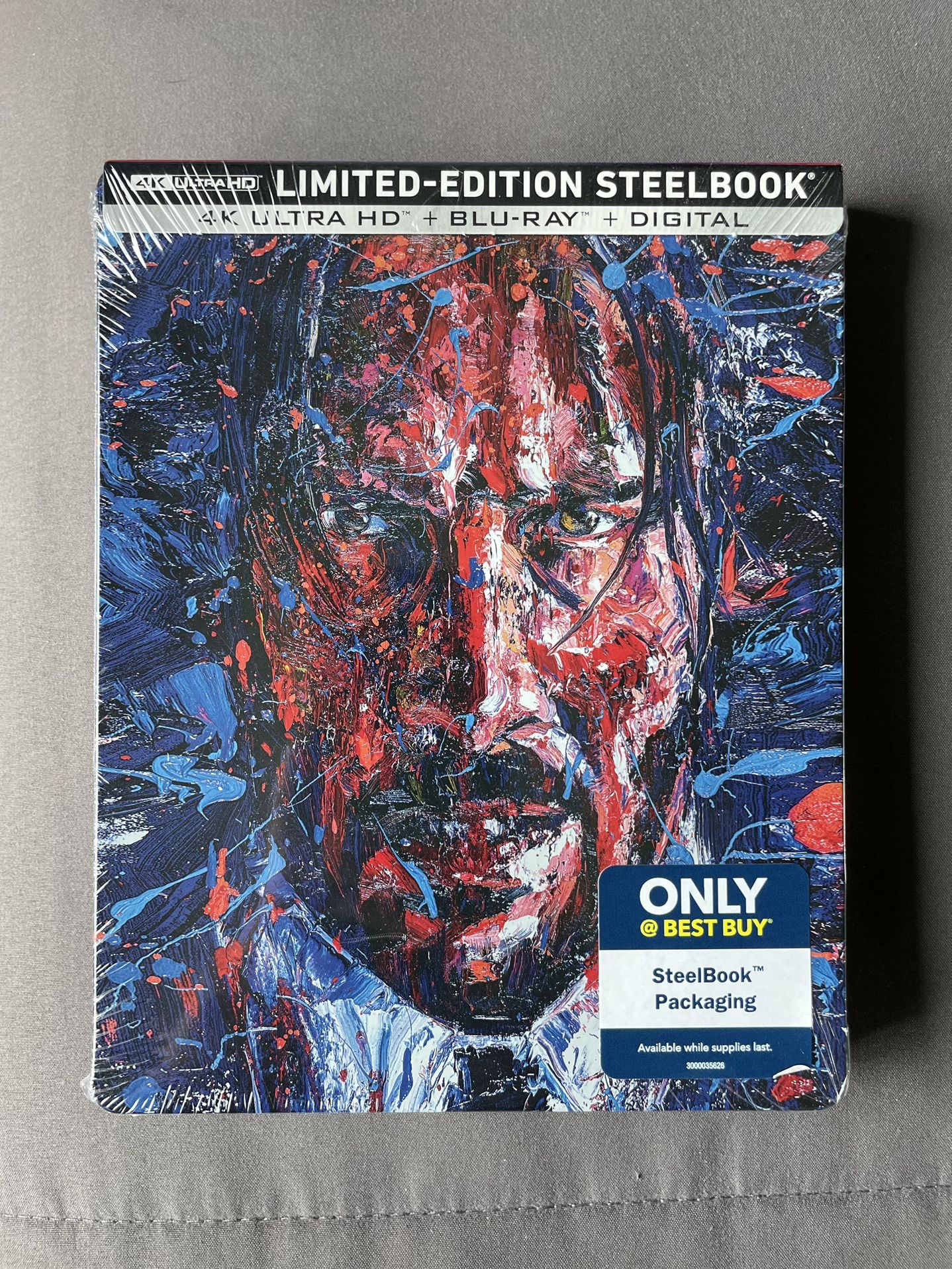 John Wick: Chapter 3 - Parabellum (Steelbook) (4K Ultra HD + Blu-ray + Digital Copy)