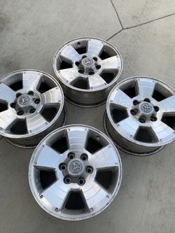 Tacoma rims size 17