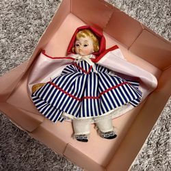 Vintage Red Riding Madame Alexander Doll