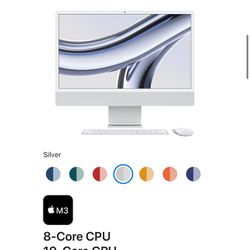 Apple iMac 24” silver