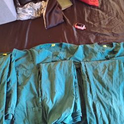 Small Green Scrub Tops And Pants 