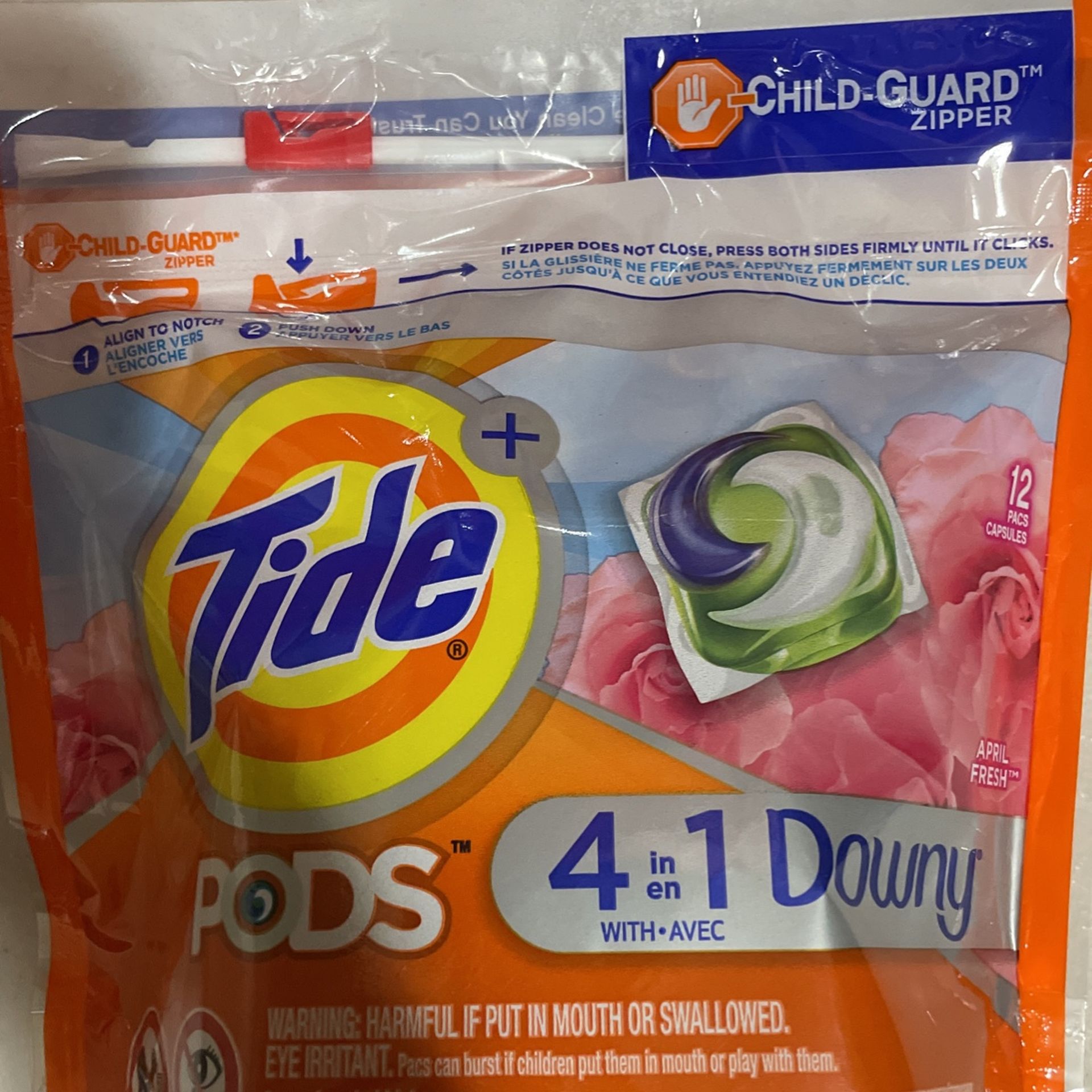 Tide Pods Bundle 12 Ct In Each Bag