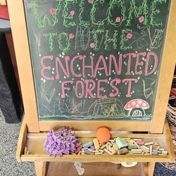 Chalk Board/Easel For Kids