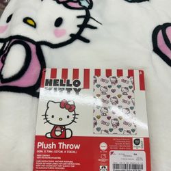 Hello Kitty SweetHearts Throw Blanket 