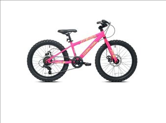 Ozark Trail 20" Mountain Bike, 7 Speed, Fits Rider 3'11"-4'4", Pink, Child/Tween/Teen, Unisex