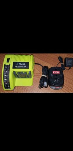 NEW 7.2V RYOBI Cordless tools Battery Charger & 24V RYOBI / HOMELITE Lithium Battery Charger (Sold Separately Prices Listed)