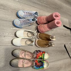 Size 10-11 Little Girl Shoe Lot