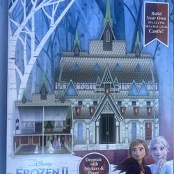 NEW Frozen Make Your Own Castle Toy Or Decor