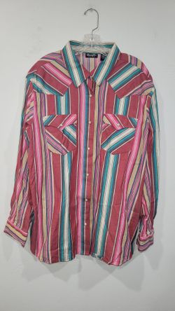 WRANGLER Retro Men's 2XL Western Cowboy Shirt Excellent Condition PRICE Is Firm Cash Only