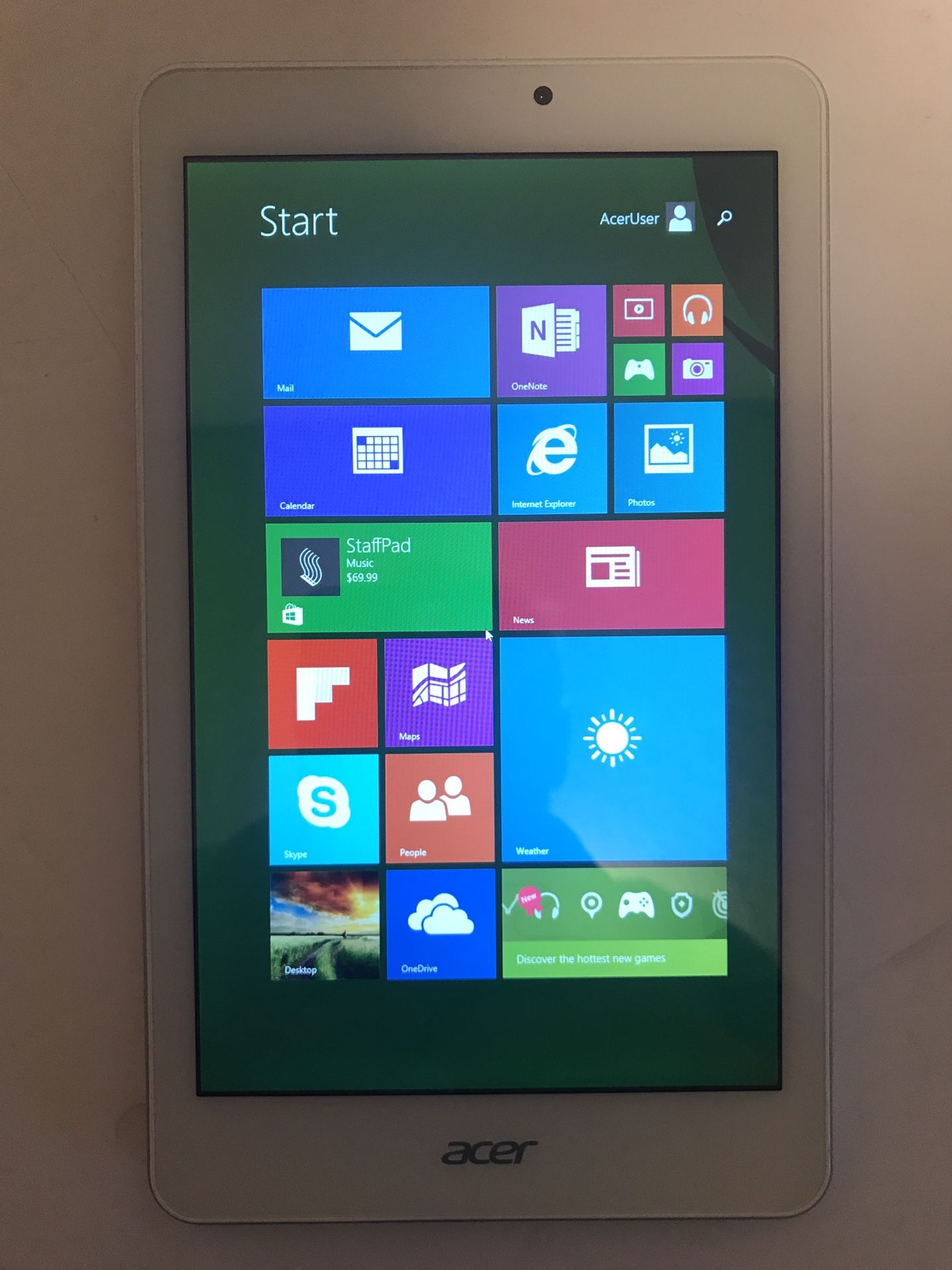 Acer Iconia Tab 8 W1-810 Windows PC Tablet