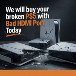 We Will Buy Your Broken PS5 Console With Bad HDMI Port Today! 