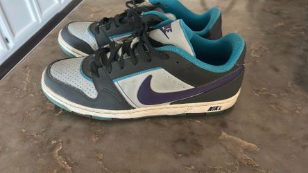 Nike Low-Top Sneakers Gray Purple Teal