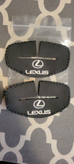 Lexus belt buckle covers
