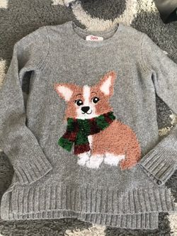 Girls Justice size 12 flip sequin sweater
