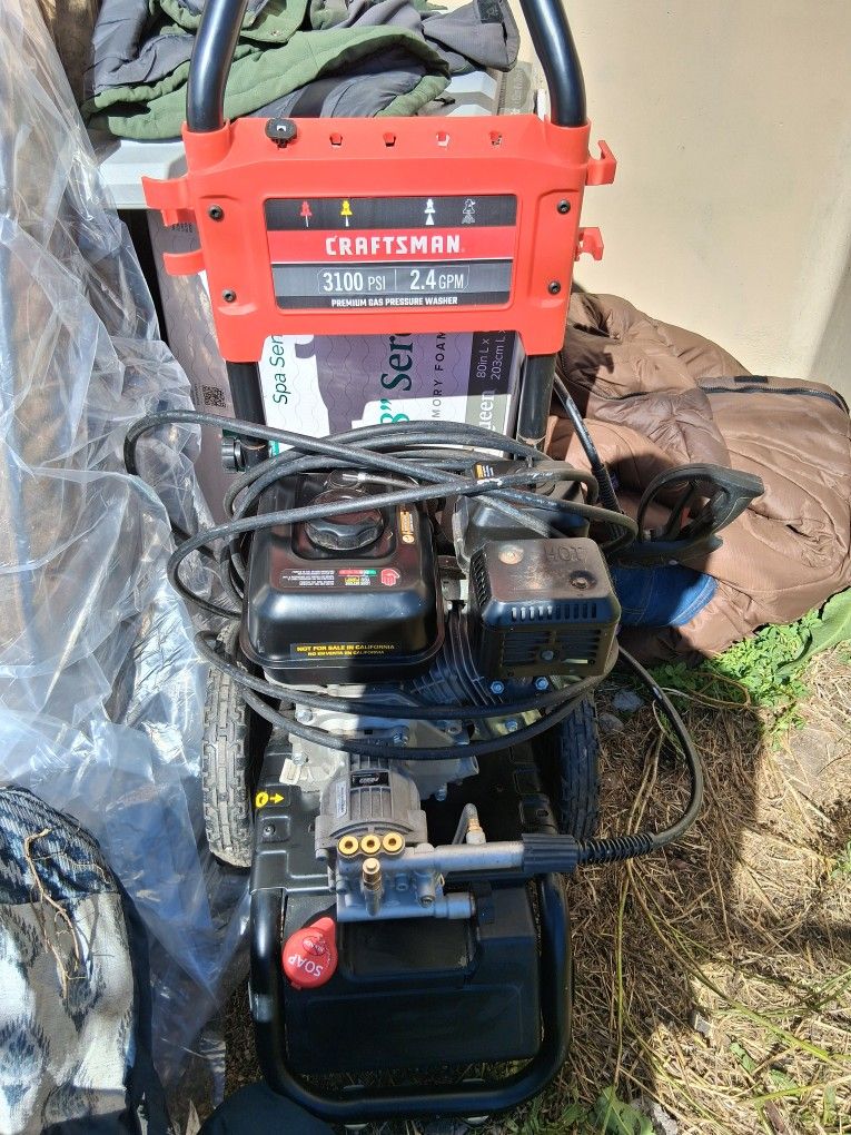 Craftsman 3100-PSI 2.4-GPM Cold Water Gas Pressure washer