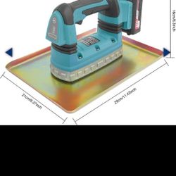 Portable Handheld Cement Vibrating Troweling Machine, With Kit 