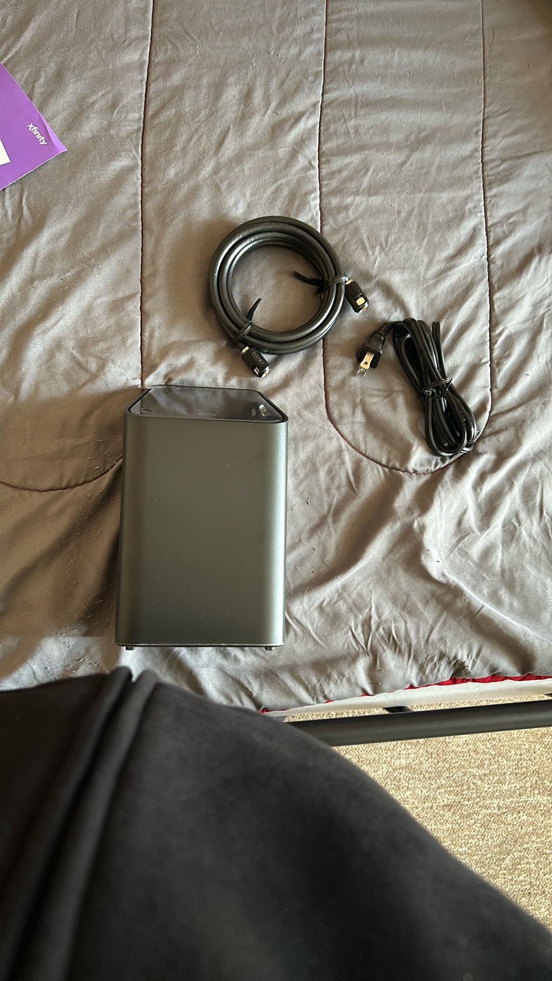 Xfinity WiFi Router Box With Cords