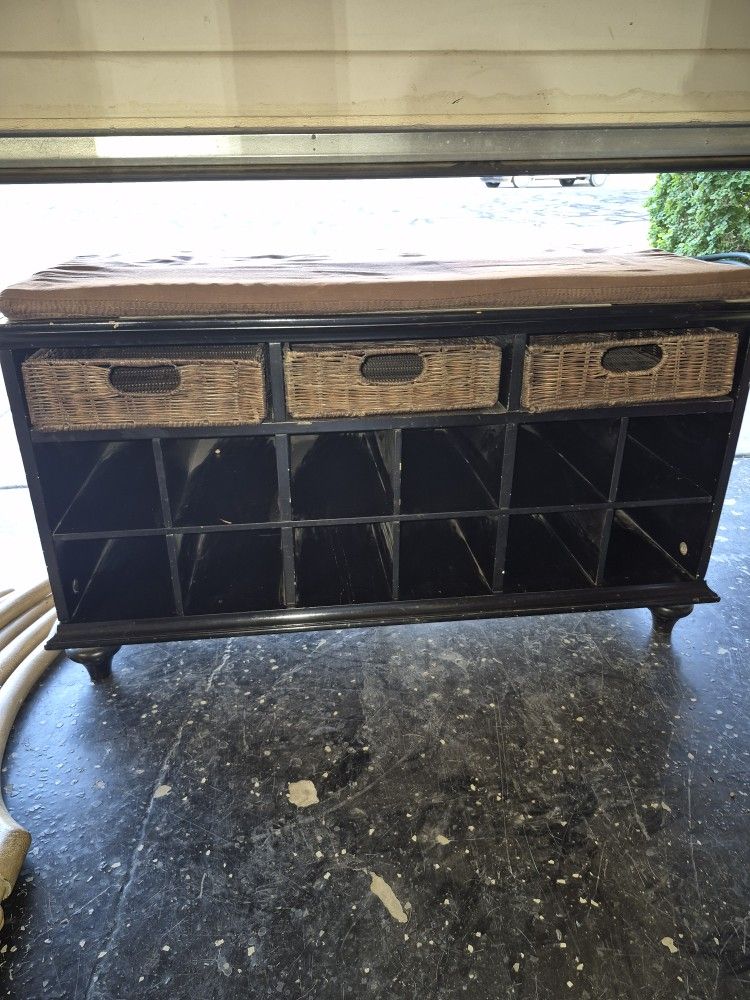 Door Entry Shoe Bench