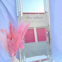 Triple Mosaic Mirror 24”x66”