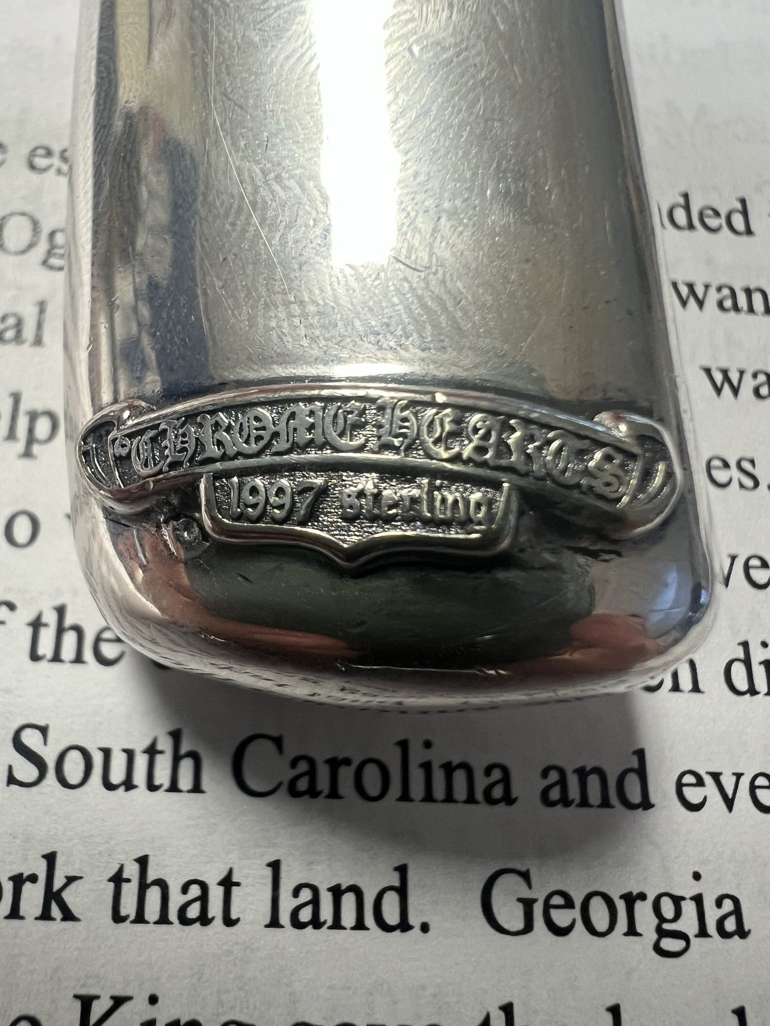 Chrome Hearts Dagger Lighter Case