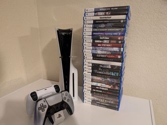 Ps5 slim disk with games