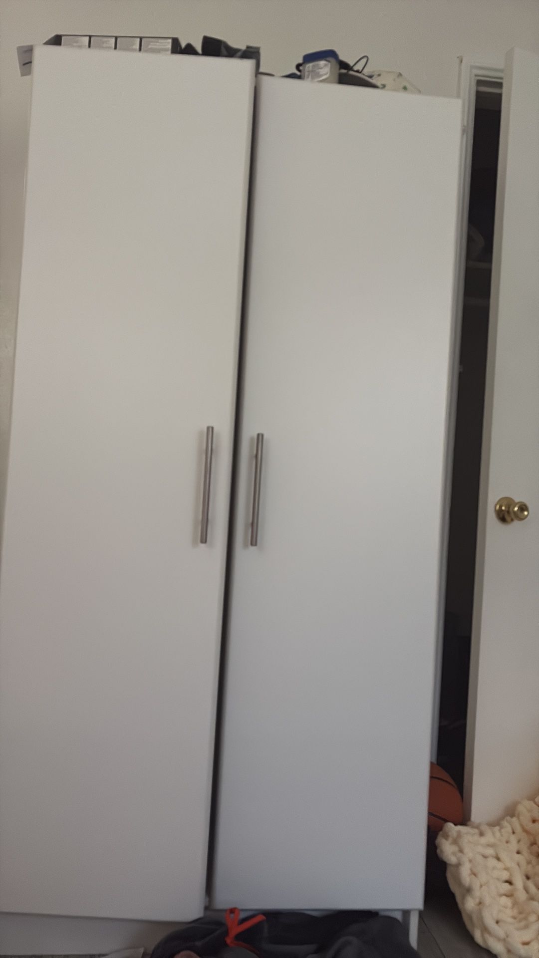 White Closet in Good Condition - $50