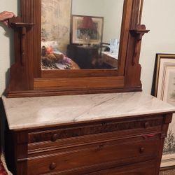 Antique Victorian Dresser 