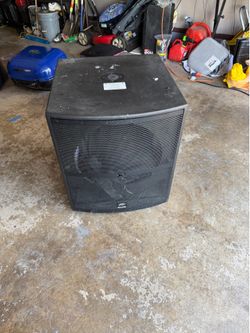 Subwoofer box 18 inch