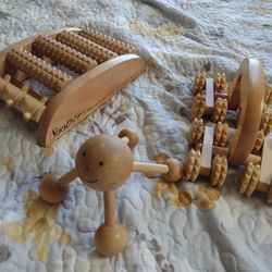 Wooden Massagers Lot