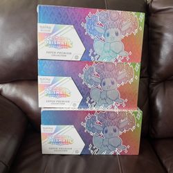 Pokémon Prismatic Evolutions Super-Premium Collection Box