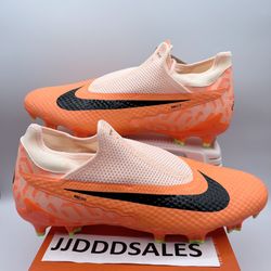 Nike Phantom GX Academy FG/MG Soccer Cleats Guava Ice DZ3481-800 Men's Size 11