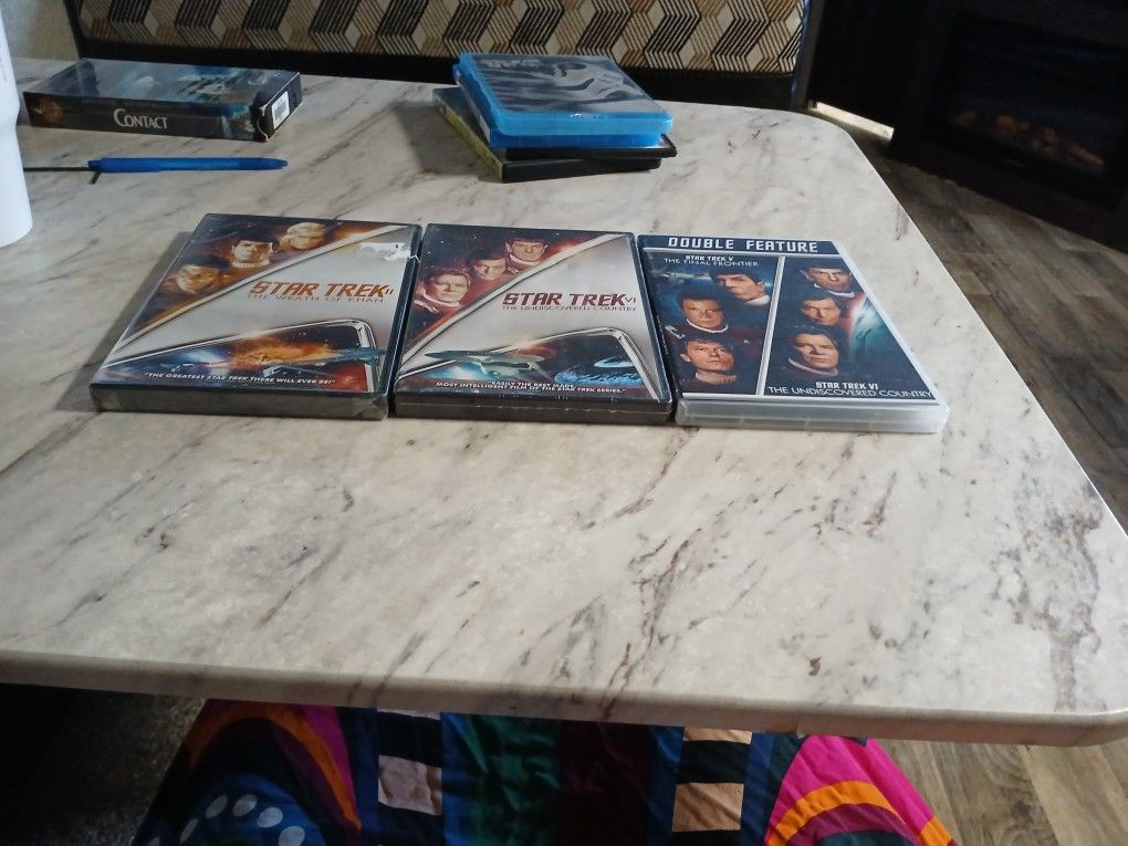Three Set Of Start Trek Moives