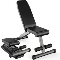 Finer Form 5-in-1 Adjustable Weight Bench - Foldable