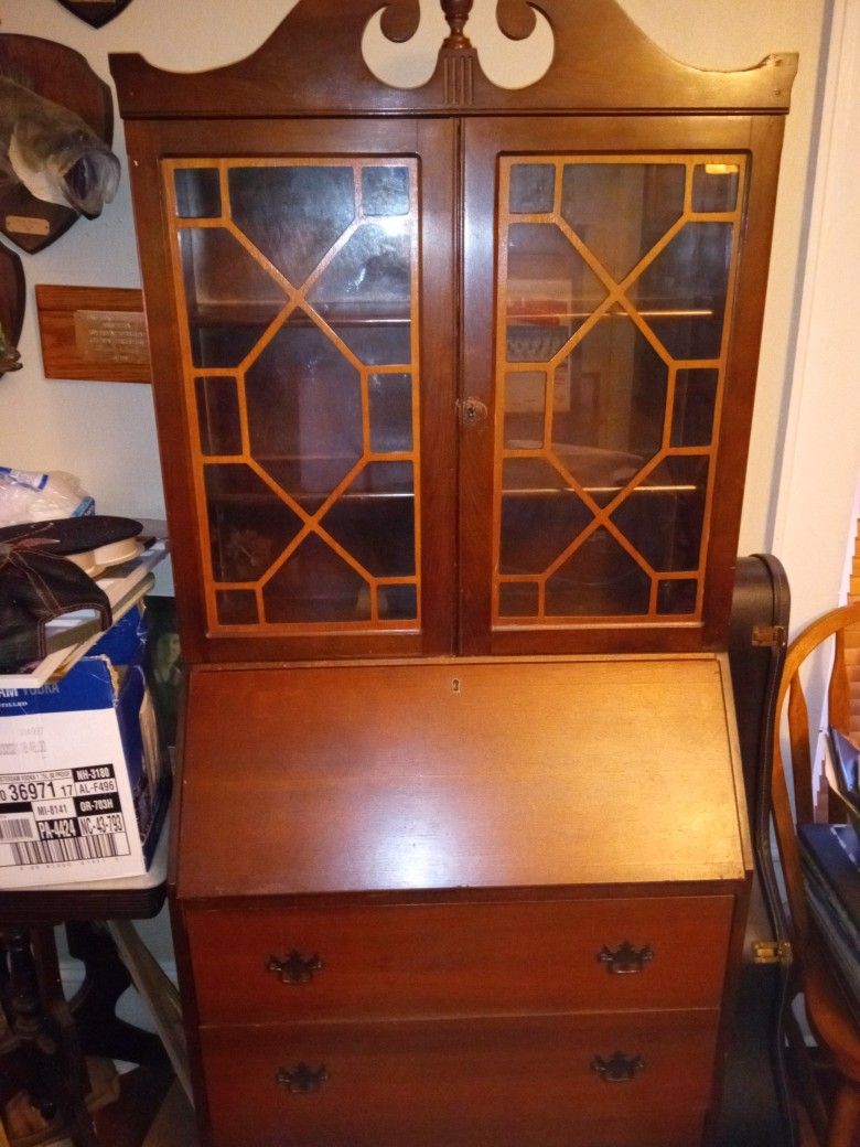 Early 1900 Antique Secretary Desk 