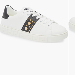 (BRAND NEW) Versace Studded Greca Sneaker Men - 43EU