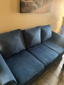 Free blue couches