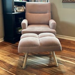 Chair With Ottoman (set of 2)