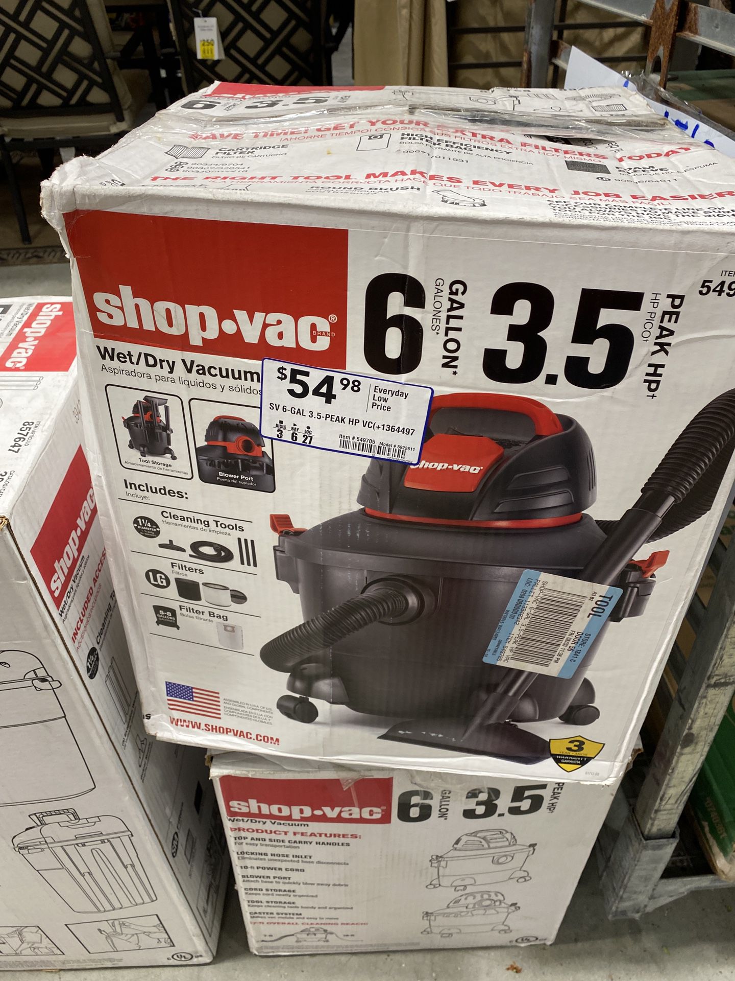 Shop Vac Wet / Dry Vacuum